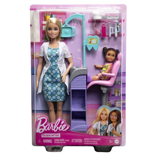 Mattel Barbie Οδοντίατρος Ξανθιά (DHB63 / HKT69)