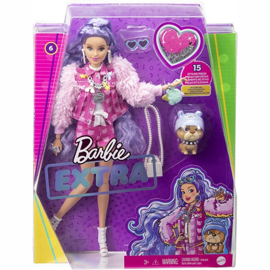 Mattel Barbie Extra | Purple Hair (GXF08)