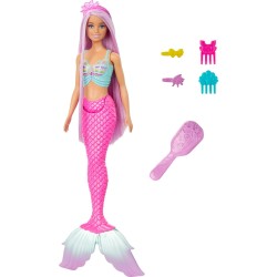 Mattel Barbie A Touch Of Magic ! Γοργόνα με Μακρiα Μαλλιά (HRR00)