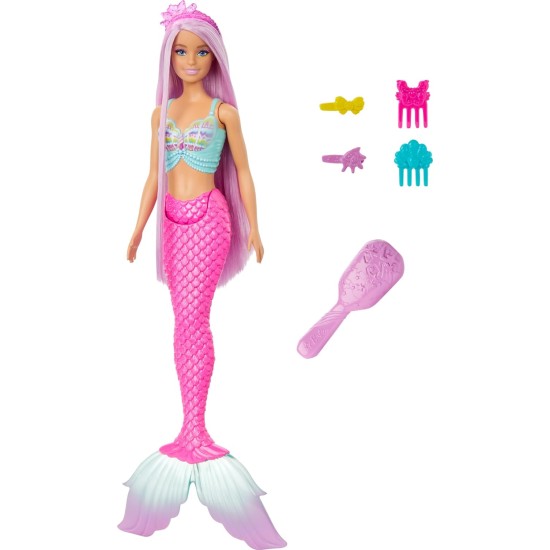 Mattel Barbie A Touch Of Magic ! Γοργόνα με Μακρiα Μαλλιά (HRR00)