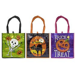 ΤΣΑΝΤΑ HALLOWEEN ΓΥΑΛΙΣΤΕΡΗ 33x31cm