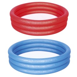 ΠΙΣΙΝΑ ΦΟΥΣΚΩΤΗ ΜΟΝΟΧΡΩΜΗ ΜΕΓΑΛΗ BESTWAY Φ122cm Y25cm