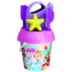 ΚΟΥΒΑΔΑΚΙ DISNEY PRINCESS ΠΟΤΙΣΤΗΡΙ ΣΕΤ=6ΤΕΜ Φ18cm