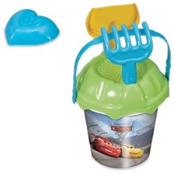 ΚΟΥΒΑΔΑΚΙ ΣΕΤ CARS ΜΕ ΑΞΕΣΟΥΑΡ Φ15cm (Υ28cm)