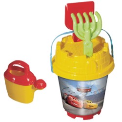 ΚΟΥΒΑΔΑΚΙ ΣΕΤ CARS ΜΕ ΠΟΤΙΣΤΗΡΙ & ΑΞΕΣΟΥΑΡ Φ19cm (Υ35cm)