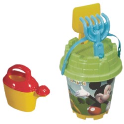 ΚΟΥΒΑΔΑΚΙ ΣΕΤ MICKEY ΜΕ ΠΟΤΙΣΤΗΡΙ & ΑΞΕΣΟΥΑΡ Φ19cm (Υ35cm)