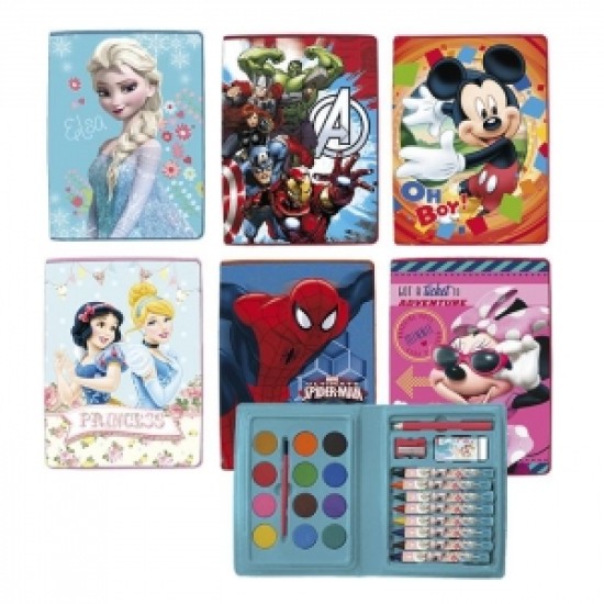 ΣΕΤ ΖΩΓΡΑΦΙΚΗΣ 24 ΤΕΜ DISNEY 6 ΗΡΩΕΣ