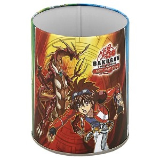 ΜΟΛΥΒΟΘΗΚΗ ΜΕΤΑΛΛΙΚΗ BAKUGAN 10χ11cm