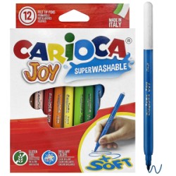ΜΑΡΚΑΔΟΡΟΙ CARIOCA JOY 2.6mm ΣΕΤ=12 ΧΡΩΜΑΤΑ