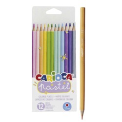ΞΥΛΟΜΠΟΓΙΕΣ CARIOCA PASTEL 12 ΧΡΩΜΑΤΩΝ