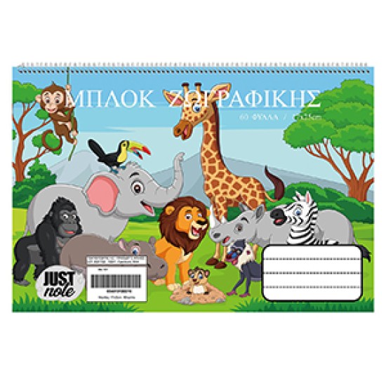 ΜΠΛΟΚ ΖΩΓΡΑΦΙΚΗΣ 60Φ 17x25cm