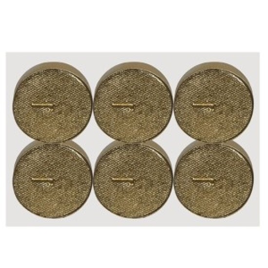 ΡΕΣΩ ΧΡΥΣΟ ΣΕΤ=6ΤΕΜ 4x1.5cm