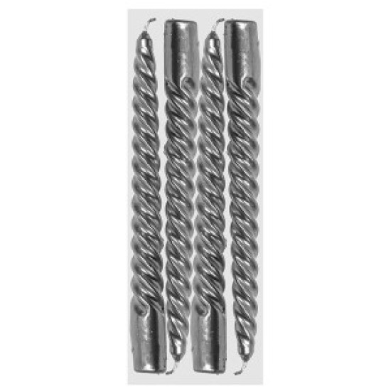 ΚΕΡΙ ΕΛΙΚΟΕΙΔΕΣ ΑΣΗΜΙ ΣΕΤ=4ΤΕΜ Y:20cm Φ:22mm