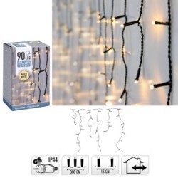 90 LED ΛΕΥΚΑ ΒΡΟΧΗ ΜΗ ΕΠΕΚΤΕΙΝΟΜΕΝΑ ΥΨΟΣ ΒΡΟΧΗΣ:52cm