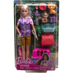 Mattel Barbie Διασώστρια Άγριων Ζώων (HRG50)